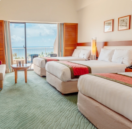 Ocean Front Triple